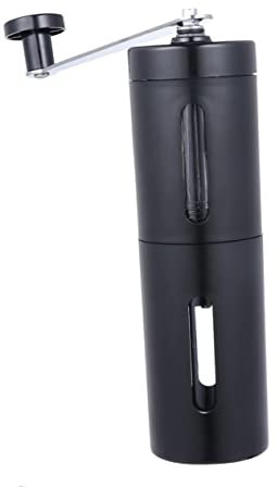 LIFKOME Hand Coffee Grinder Mini Manual Grinder Adjustable Grind Selector Portable Bean Mill for Kitchen Use