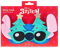 MAD BEAUTY Masque de sommeil Disney Stitch at Christmas doux, confortable, élastique, réglable, pour enfants et adultes, excellent cadeau