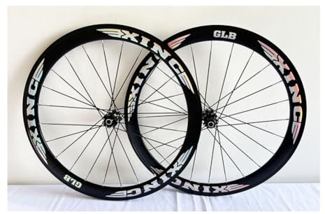 700C Rennrad Laufradsatz Höhe 50mm Scheibenbremse Schnellspanner Vorder- Und Hinterrad Aluminium-Legierung 7/8/9/10/11 Gang Kassette 24 Löcher Reflektierende Markierung
