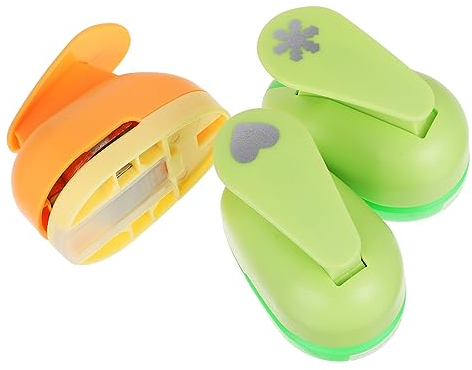 STOBOK 15 Stk Prägegerät Kunsthandwerk Für Kinder Für Freund Herz Stanzer Blumenloch Stempel in Rosenform Locher Papier Stanzt Dekorativ Schmuckkästchen Geschenk Plastik