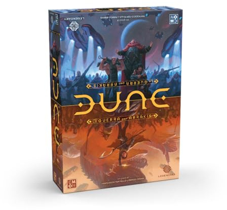 Asmodee Dune: Der Krieg für Arrakis, Brettspiel, 14+ Jahre, 1-4 Spieler, italienische Ausgabe