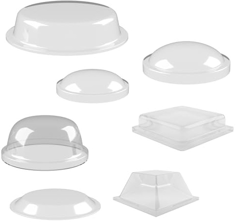 KLEBASTO Gummifüße selbstklebend | 103 Stück | Transparent | Elastikpuffer zum Kleben in Profi Qualität | Anschlagpuffer für Glasplatten,Türen,Schränke,Möbel
