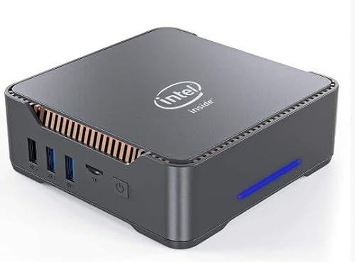 JUTOPIPC J4125 N100 Mini PC Host N150 Home Office 4K Gaming Micro Computer Portatile con Uscita Tripla Schermo