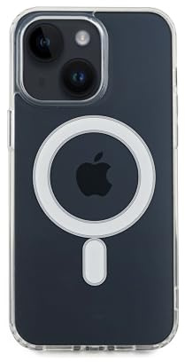 Arrivly Handyhülle für iPhone 14 Magsafe Kompatibel - Transparentes Silikon & Acryl Clear Case mit Verstärkten Ecken, Stoßfest, Anti-Vergilbung
