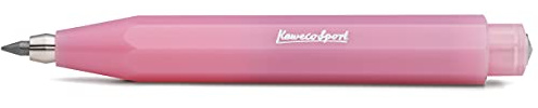 Kaweco FROSTED SPORT Fallbleistift Blush Pitaya 3.2 mm 5B I Minenbleistift aus hochwertigem Kunststoff in Sommerlichem Design I Druck-Bleistift nachfüllbar in Pink I Druckminenbleistift 10,5 cm