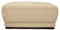 DOMO. collection Polsterhocker Telos, Hocker mit Boxspringfederung, Boxspringhocker, Beistellhocker für Boxspring-Couch, Hocker 109 x 78 x 46 (BxTxH) cm, beige (hell)