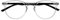OPULIZE MET Blaulichtfilter Lesebrille für Damen Herren - Runder Brille - Blendfreie UV400-Schutz - Federscharniere - Anti-Müdigkeit - Klar +2.50