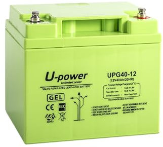 Master U-Power Bateria Plomo Gel 40Ah 12V