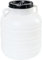Barile di plastica 10/20/30/40/60/80 l, contenitore per la fermentazione, barile per la pioggia, colore blu (30 l)