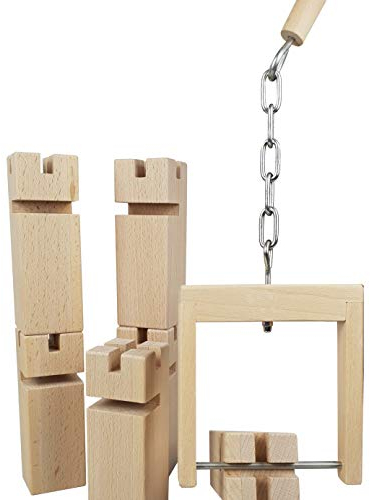 Sport & Spieleversand Fröbelturm (Natur) - Das Original aus Buchenholz