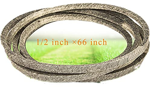 WEPECULIOR Make with Kevlar Rasenmäher-Riemenriemen, 1,27 cm x 167,6 cm, Keilriemen für John Deere M82462 240-355D GT225-GT275 LX173 STX46 mit 96,5 cm Deck
