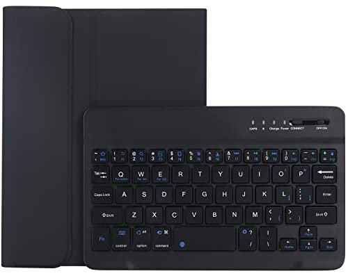 ZOMUN Keyboard Case Cover for iPad Mini 6 2021 (6th Generation, 8.3-inch), Wireless Bluetooth Keyboard & Faux Leather Folio Cover with Apple Pencil Holder