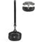 Suitable for Sony WF-1000XM4 Genuine Leather Protective Case with Lanyard, Soft Portable Crazy Horse Leather Cover Shockproof for Sony WF-1000XM4 Wireless Earbuds, Support Wireless Charging Black