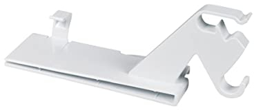 easyPART Kompatibel/Ersatz für Leonard 2231128014 Scharnier Gefrierfachklappenscharnier Gefrierfachklappe Frosterfachklappe Klappe rechts für Gefrierschrank Kühlgefrierkombination AEG 223112801/4