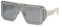 Philipp Plein Unisex SPP096M Sunglasses, Multicoloured, 99