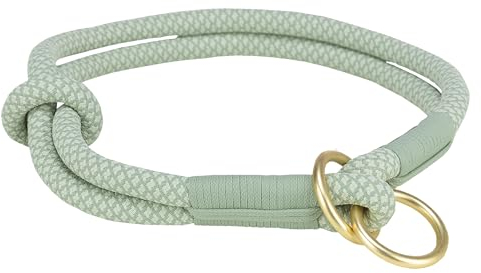 Trixie Halsband für Hund Soft Half-Slip Salbei grün/Mint