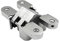 Scharniere Edelstahl verstecktes Scharnier 304 Silent Close unsichtbare Montage Falttürscharnier Tür Möbelbeschläge (Size : 70x16 mm)