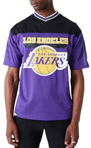 New Era NBA Arch Graphic Jersey T-Shirt Los Angeles Lakers (DE/NL/SE/PL, Alphanumerisch, XL, Regular, Regular, Violett)
