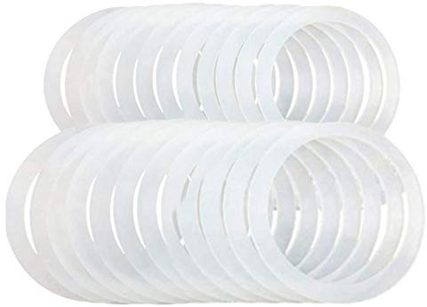 Platinum Silicone Sealing Rings Gaskets, Ersatzdichtung Aus Lebensmittelechtem Silikon (Besser Als Gummi) Dichtungsring Für Aluminium-Herd-Kaffeemaschinen-Töpfe Express Dama Espresso Bialetti