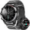 OUFUYU Montre Connectée Homme avec Appel Bluetooth 1,43'' AMOLED Militare Montre Connectée 100+ Sportifs 24/7 Moniteur de Fréquence Cardiaque Sommeil 400mAh Batterie IP68 Étanche pour Android iOS
