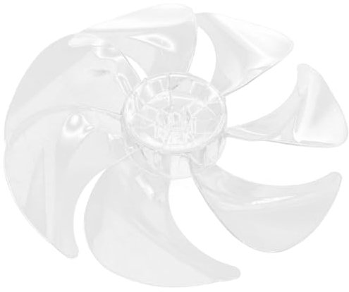 MAGICLULU Kleine Kunststoff-Lüfterblätter Ersatz-Universal-Lüfterblätter 7-Blatt-Lüfterblätter Für Elektrischen Tischventilator Standventilator Bodenventilator Zubehörteile
