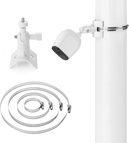 SHMSHNG Kamera Halterung Wandhalterung mit 1/4 Schraube 360° Verstellbare für Ring Kamera Outdoor, Eufy eufyCam 3, 3C, 2, 2C, 2C Pro, Wyze Cam Pan, Arlo Ultra 2