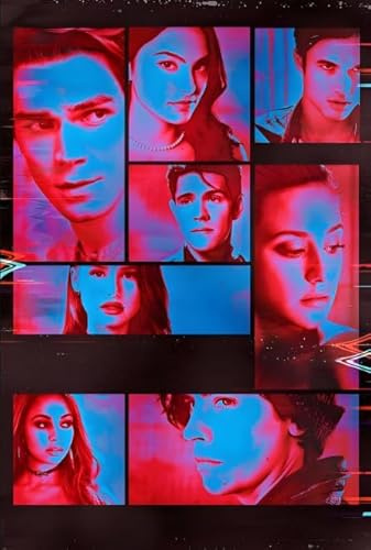 DMQBT Puzzle 1000 Teile Film Riverdales Poster Jigsaw Colorful Ability Game Für Die Ganze Familie Erwachsener Wp167Yw
