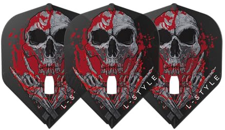 LSTYLE Pro L1 Ryan Searle V3 Clear Black - Dart Flights