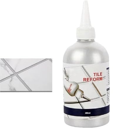 Waterproof Tile Gap Repair Filler, Tile Reform Tile Reform Grout Filler, Repair and Renew Tile Joints, Tile Grout Repair Kit for Living Room Floor, A Variety of Colors to Choose from 