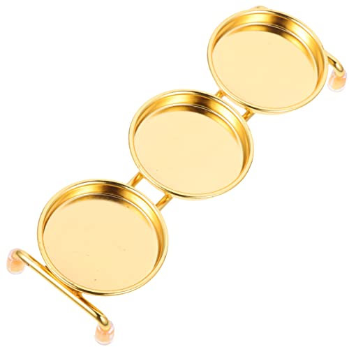 PRETYZOOM Lotus Lampenhalter Kerzenhalter Verbrennung Stand Kerzenhalter Aus Treibholz Geführte Kerzenlichter Teelichthalter Wohnkultur Votiv- Leuchter Vintage - Led Legierung