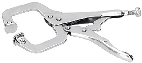 Welding Locking C Clamps, Pocket Hole Jig Face Clamp with Fastener Quick Release Grip for Woodwork, Designed to Hold Two Pieces of Timber Firmly, Enabling Easy and Precise