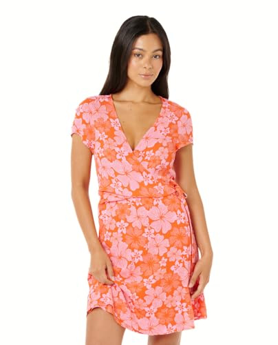Rip Curl Damen Aloha State Mini Wrap Dress Lässiges Kleid (1er Pack)