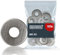 HELPMATE - Rondelles M6 DIN 9021 - Acier inoxydable A2-50 pièces - Rondelles de carrosserie pour l'extérieur et l'intérieur