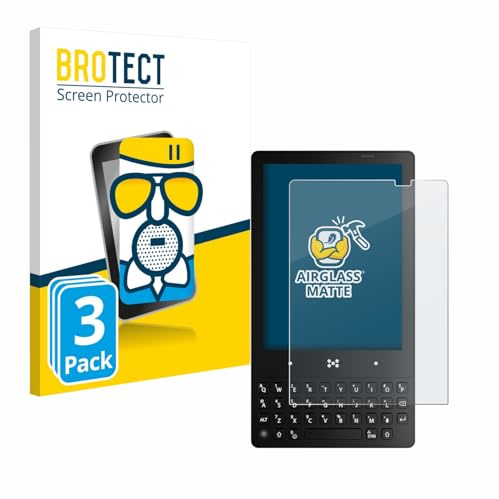 BROTECT Schutzglas für The Minimal Company minimal phone | 3 Stück Entspiegelnder Displayschutz Made in Germany Schutzfolie Matt Kratzfest 9H Anti-Fingerprint Einfache Montage