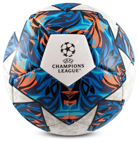 Ballon de Football Hy-Pro UEFA Champions League, Taille 5, sous Licence Officielle, pour l’entraînement et Les matchs, Produit dérivé et Objet de Collection pour Enfants et Adultes