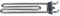 Heizelement Rohrheizung 1950W Waschmaschine wie LG Electronics AEG 73309903