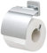 Tiger Onu Toilettenpapierhalter mit Deckel, Edelstahl Chrom, 13 x 12,6 x 4,2 cm