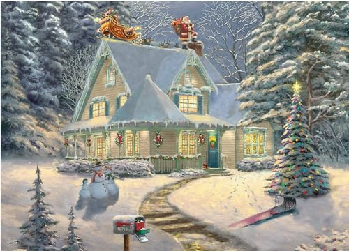 Ceaco - Thomas Kinkade - Holiday Puzzle 1000 Teile - Midnight Delivery