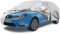 Kayme Autoplane Wasserdicht Atmungsaktiv für Seat Ibiza (1993-2025), 6 Schichten Vollgarage Autoabdeckung für Regen Sonne Staub Schutz Verkratzt, Autoabdeckung mit Reflektierenden Streifen.
