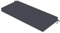 Xinwanhong Bankauflage Outdoor Wasserdicht, Sitzkissen Bank Mit Abnehmbarem Bezug, Sitzpolster Outdoor Waschbare, Gartenbank Auflage rutschfeste, Sitzauflage Bank Esszimmer, Grau, 150×40×3cm