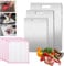 3Pcs Stainless Steel Chopping Board Set, Double Sided Metal Chopping Boards for Kitchen, Perfect for Meat, Fruit, Vegetables
