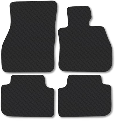 Compatible with Rubber Car Mats for BMW 2 Series Gran Coupe (2020-2024) 5mm | Heavy Duty Rubber Tailored Fit Floor Mats Full Coverage Durable Waterproof Accessories Easy Clean Anti Slip Made in the UK