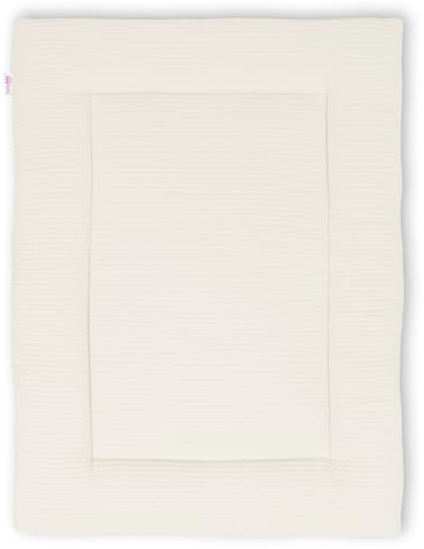 babybay Krabbeldecke 75x100 cm Waffelpiqué, Ivory
