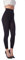 CzSalus Lange Yoga-Freizeithose mit Pushup-Effekt (Schwarz, XL)