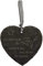Spruchreif · kleines Schieferherz mit Gravur · Schiefertafel mit Kordel zum Aufhängen · Wanddeko mit Sprüchen · Geschenkideen für Männer und Frauen
