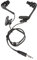 LOVIVER Cuffie per Auricolari IPX8 Impermeabili con Audio Subacqueo Sportivo da 3,5 Mm per MP3, Nero
