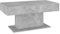 vidaXL Table Basse, Table d'Appoint, Bout de Canapé, Meuble de Rangement Salle de Séjour, Scandinave, Gris Béton Bois d'Ingénierie
