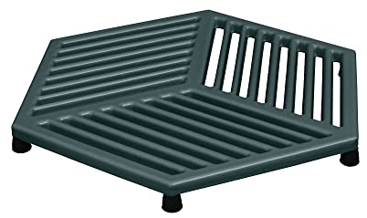 Denby - Halo Black Cast Iron Trivet Stand For Kitchen Worktop, Hot Pans - Heatproof - Oven Dishwasher Safe - 24.5cm