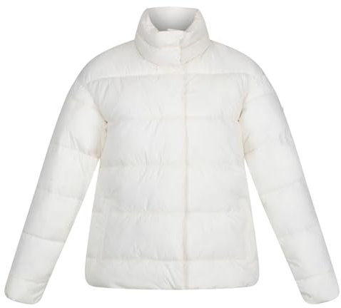 Regatta Damen Raegan Baffled Quilted Jackets, Snow White, XL EU