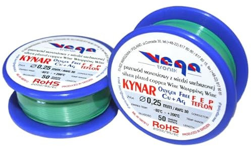KYNAR - Filo avvolgente 50 m, colore: Verde